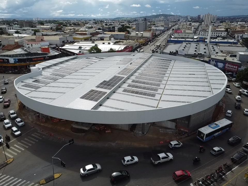 Projeto de energia solar para o Terminal Praça A